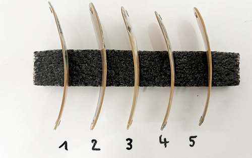Burgus Premium Perlmutt-Tropfen 8cm