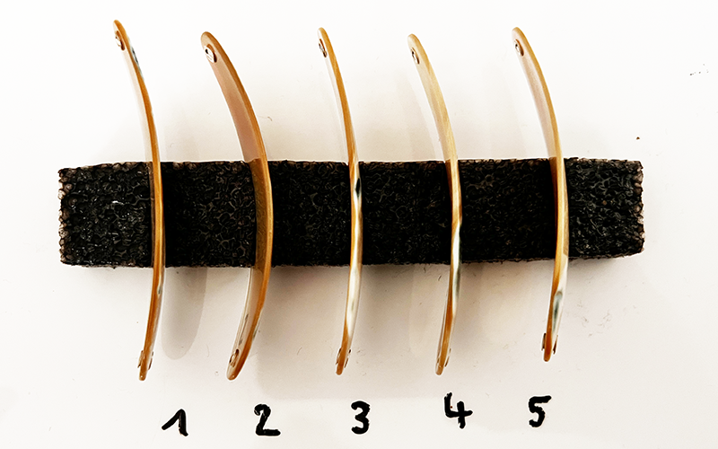 Burgus Premium Perlmutt-Tropfen 8cm