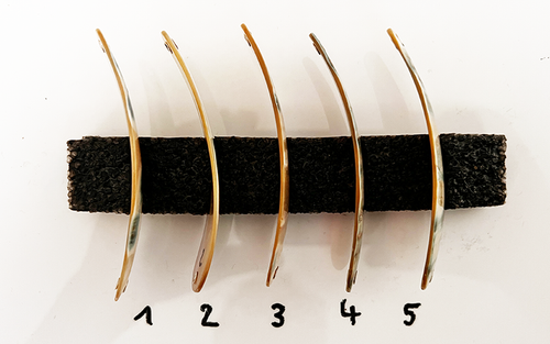 Burgus Premium Perlmutt-Tropfen 8cm