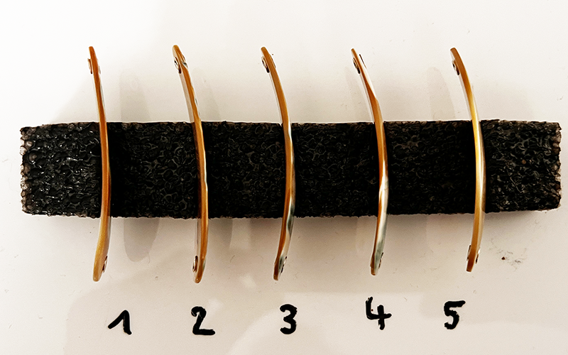 Burgus Premium Perlmutt-Tropfen 6cm