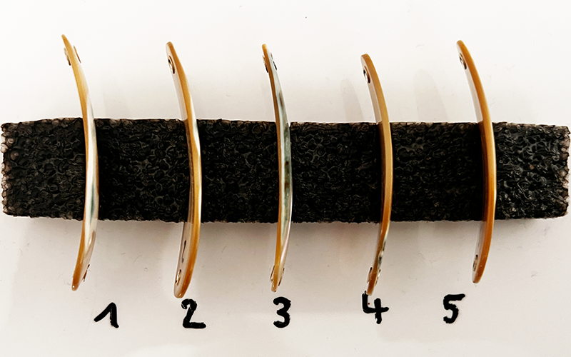 Burgus Premium Perlmutt-Tropfen 6cm