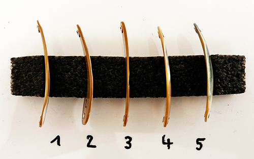 Burgus Premium Perlmutt-Tropfen 6cm