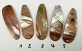 Rainbow Premium Perlmutt-Tropfen 10cm