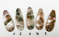 Rainbow Color Premium Perlmutt-Tropfen 8cm