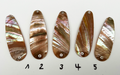 Rainbow Color Premium Perlmutt-Tropfen 8cm
