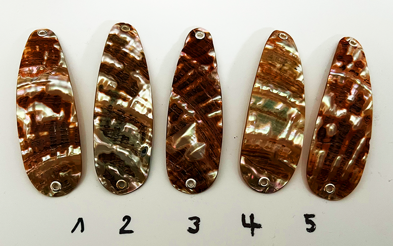 Goldfisch Premium Perlmutt-Tropfen 8cm