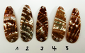 Goldfisch Premium Perlmutt-Tropfen 8cm