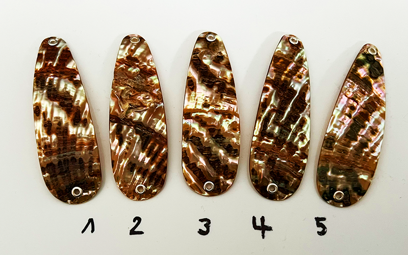 Goldfisch Premium Perlmutt-Tropfen 8cm