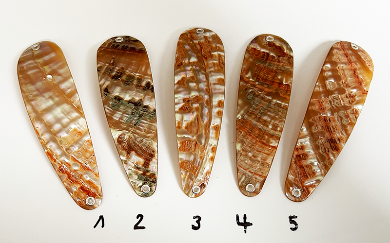 Goldfisch Premium Perlmutt-Tropfen 10cm