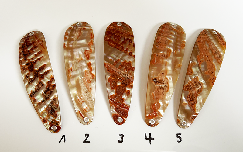 Goldfisch Premium Perlmutt-Tropfen 10cm
