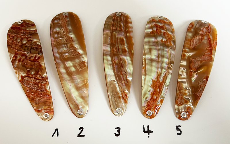 Goldfisch Premium Perlmutt-Tropfen 10cm