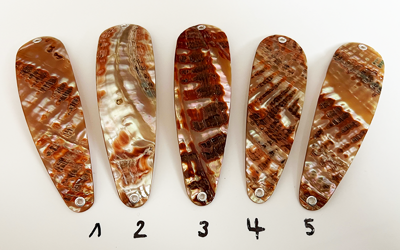 Goldfisch Premium Perlmutt-Tropfen 10cm