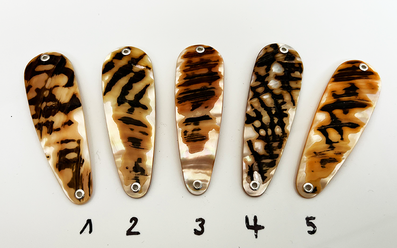 Tiger Premium Perlmutt-Tropfen 8cm
