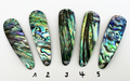Paua Premium Perlmutt-Tropfen 10cm
