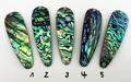 Paua Premium Perlmutt-Tropfen 10cm