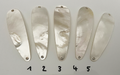 Crystal Premium Perlmutt-Tropfen 10cm