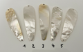 Crystal Premium Perlmutt-Tropfen 10cm