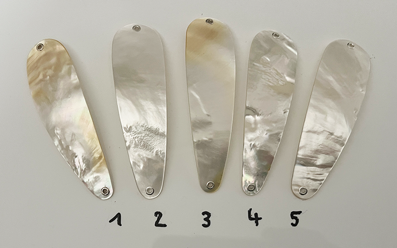 Crystal Premium Perlmutt-Tropfen 10cm