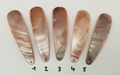 Pink Premium Perlmutt-Tropfen 12cm