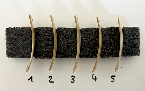 Burgus blank Premium Perlmutt-Tropfen 6cm
