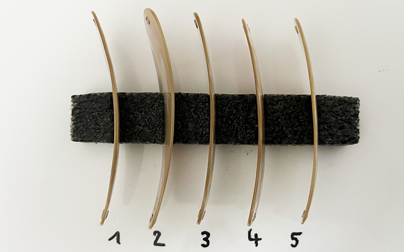 Burgus blank Premium Perlmutt-Tropfen 10cm