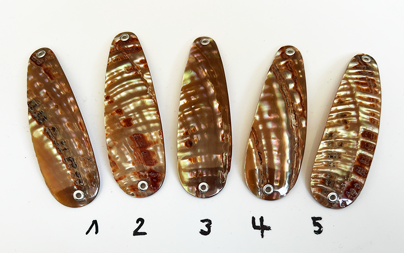 Goldfisch Premium Perlmutt-Tropfen 8cm