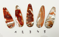 Rubin Premium Perlmutt-Tropfen 8cm