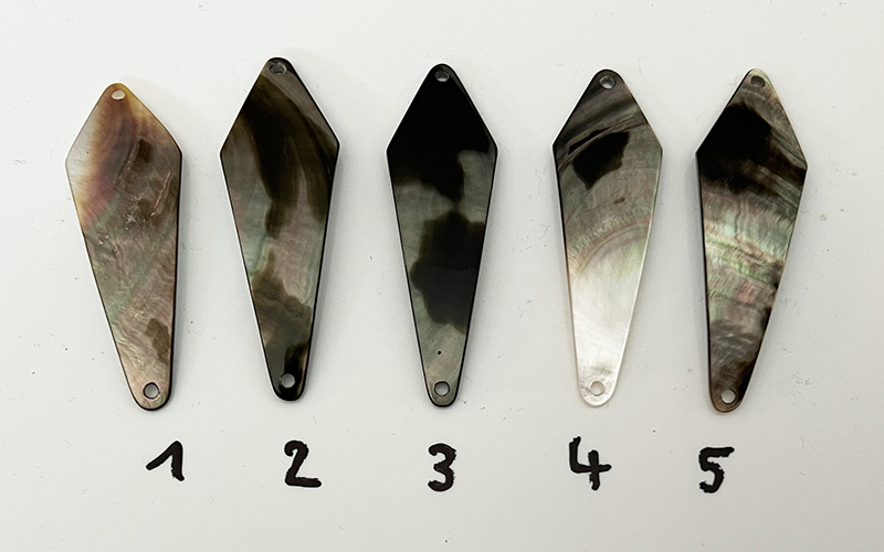 Saibling Onix Perlmutt Sarg Spoon 6,5cm
