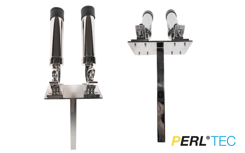 PERL®TEC Rutenhalter mit 4-Kant Steckling