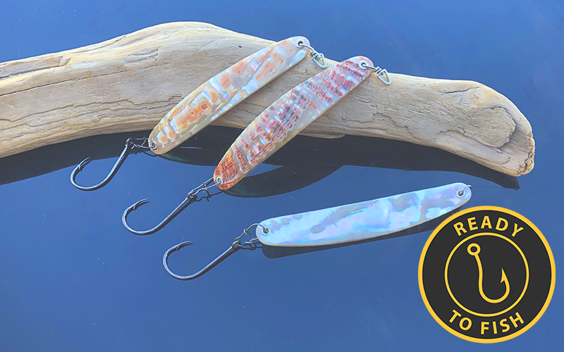 Goldfisch Premium Perlmutt-Spange