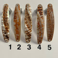 Goldfisch Premium Perlmutt-Spange 10cm
