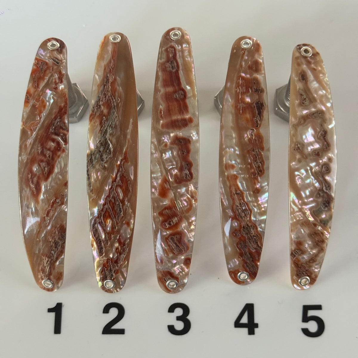 Goldfisch Premium Perlmutt-Spange 10cm