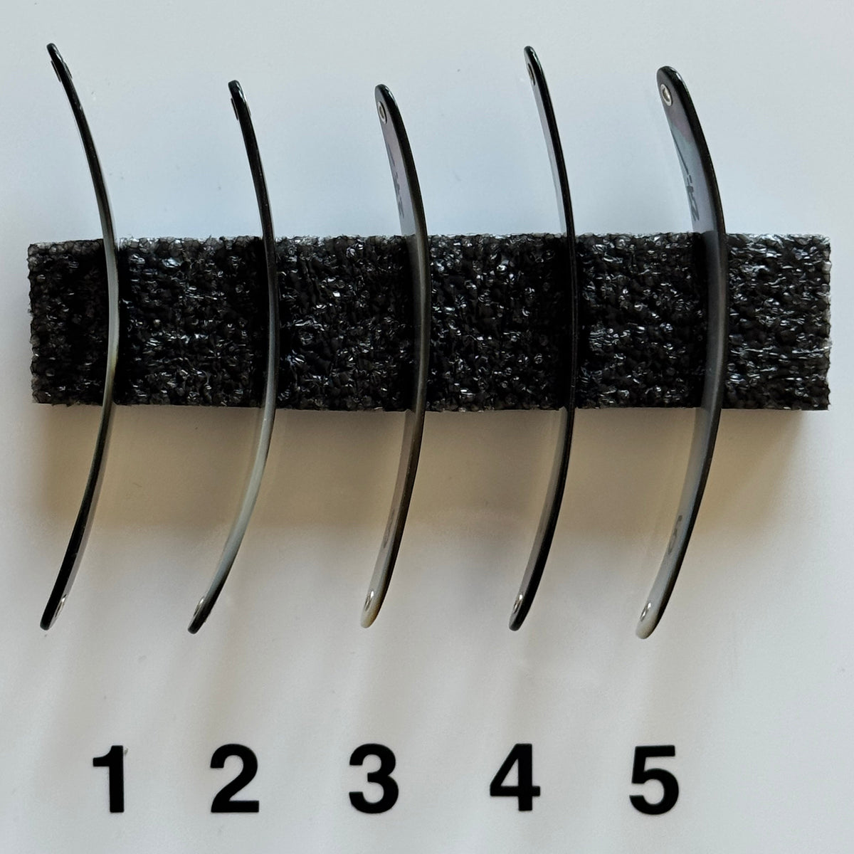 Unikat Onix Perlmutt-Spange 10cm