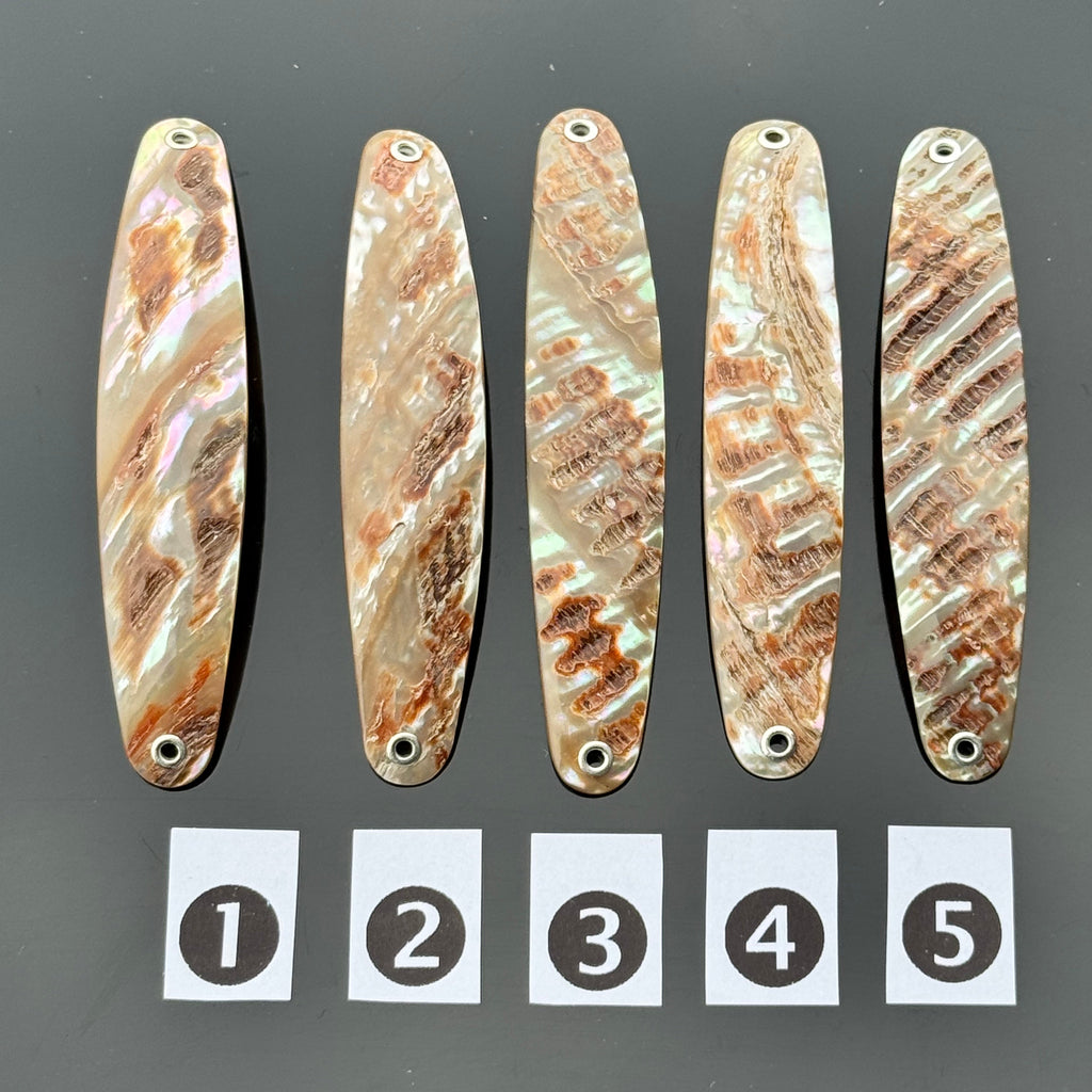 Goldfisch Premium Perlmutt-Spange 9cm