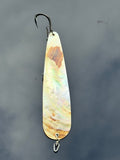 XL Gold Lip Premium Perlmutt Tropfen 142mm Eingestellt -2,8 km/h