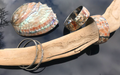 Perlmutt Armreif Opal