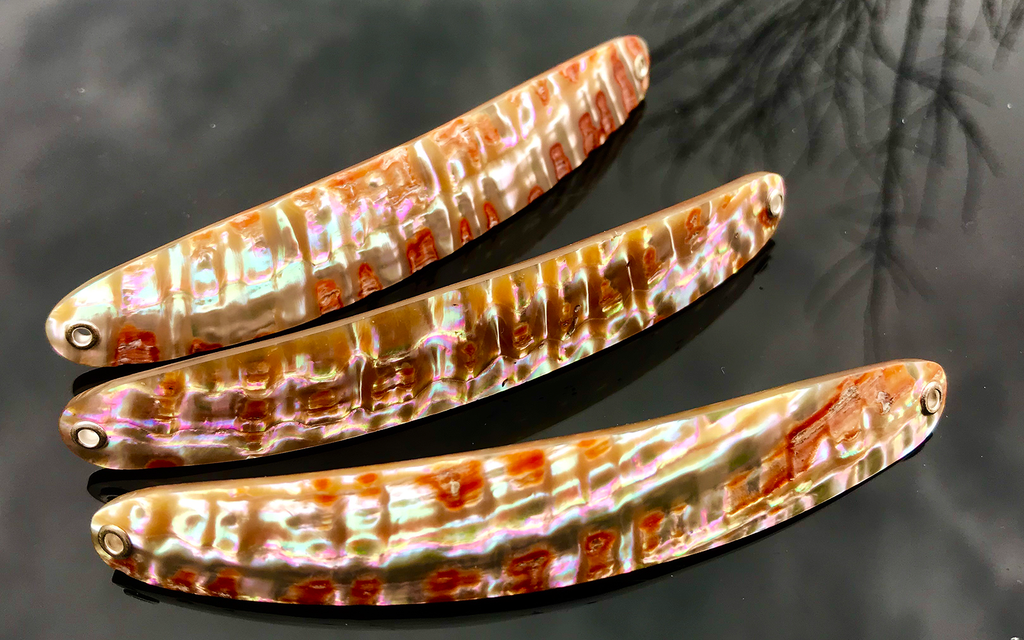 Goldfisch Premium Perlmutt-Spange