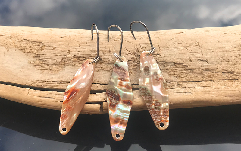 Perlmutt Micro Spoon Sarg Goldfisch
