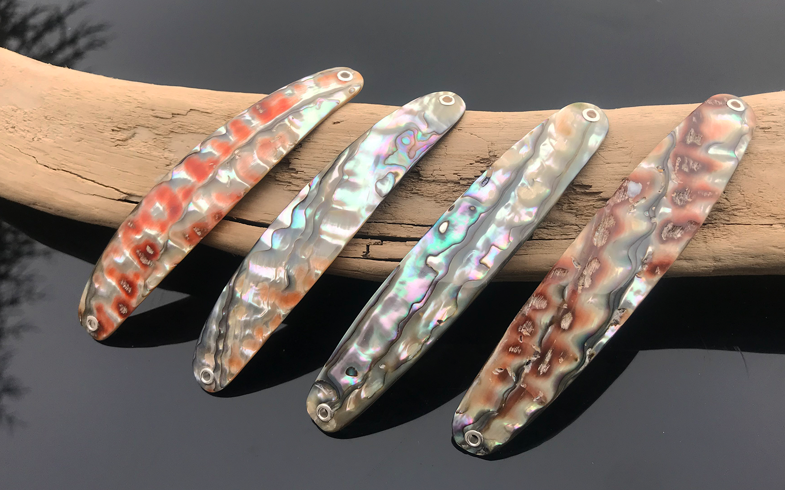 Opal Premium Perlmutt-Spange