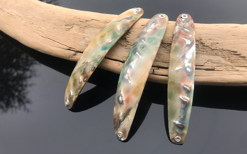 Opal Premium Perlmutt-Spange